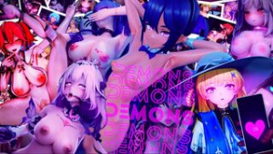 [CXB]?Nightcore?Hayley Kiyoko – Demons [HYPNO HMV] - Genshin Impact animation on Crohasit
